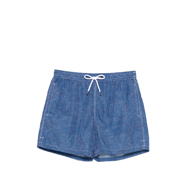 Ropa de playa azul