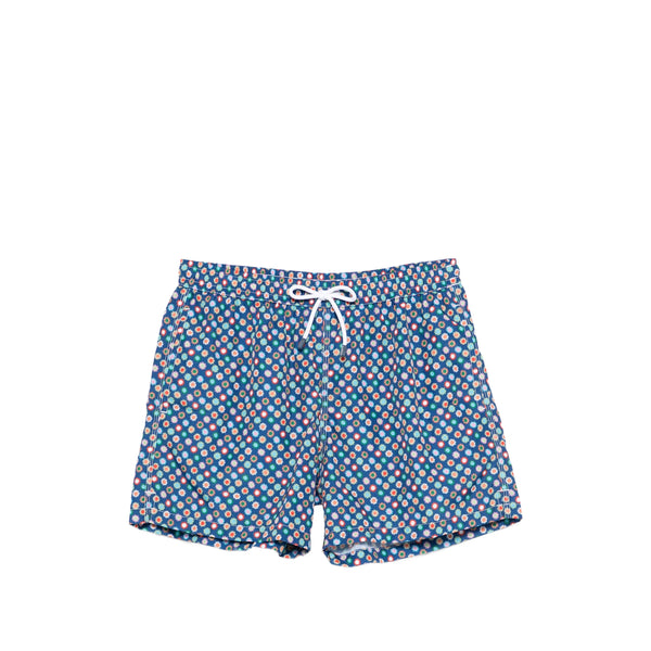 Ropa de playa azul