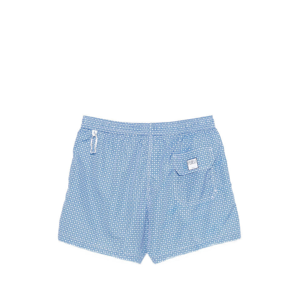 Fedeli Beachwear - Blu, Bianco | 5101de8654b35271511f3cda28d669e7a7b9a09a
