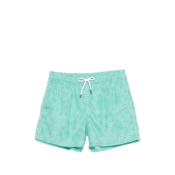 Beachwear Verde, Bianco