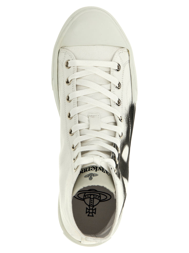 Plimsoll Sneakers Bianco/Nero