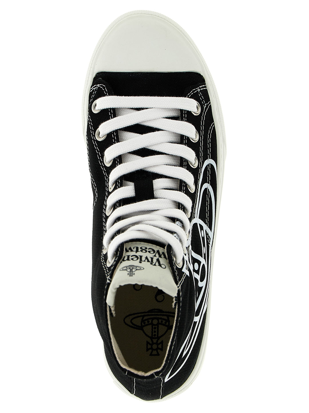 Vivienne Westwood Plimsoll Sneakers - Bianco/Nero | 0838496a7bac71df622eca6b82bb6487279b5055