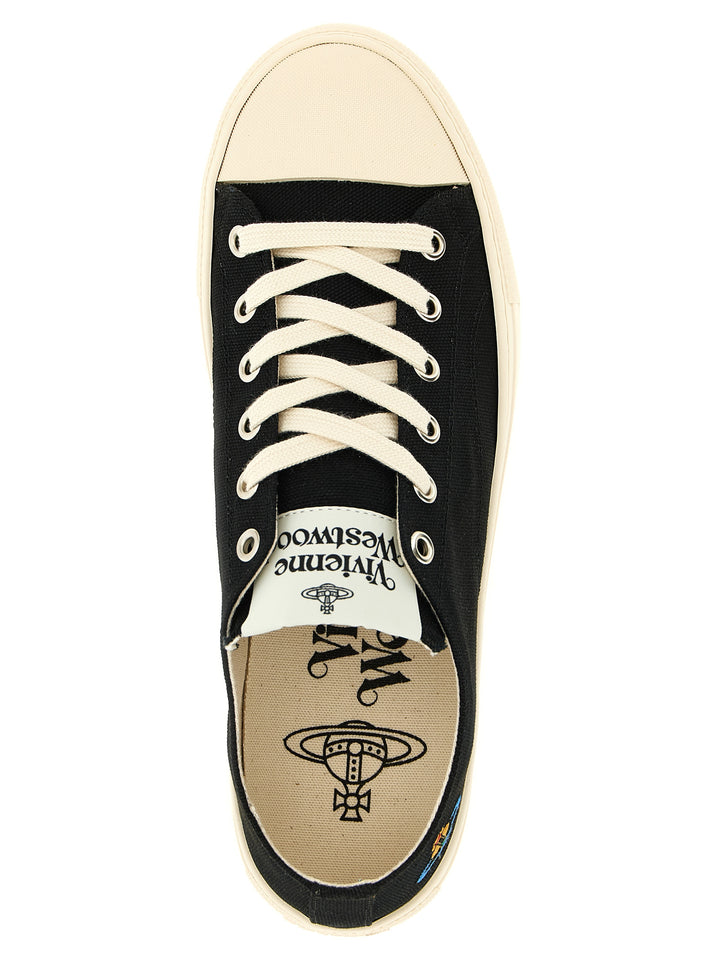 Vivienne Westwood Plimsoll Sneakers - Bianco/Nero | 5726ff978e9ca7af163d236a4d2f309560863b7a