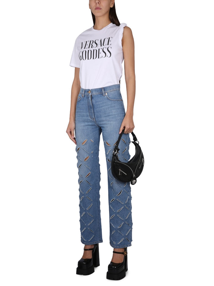 Versace T shirt - Bianco | Wanan Luxury