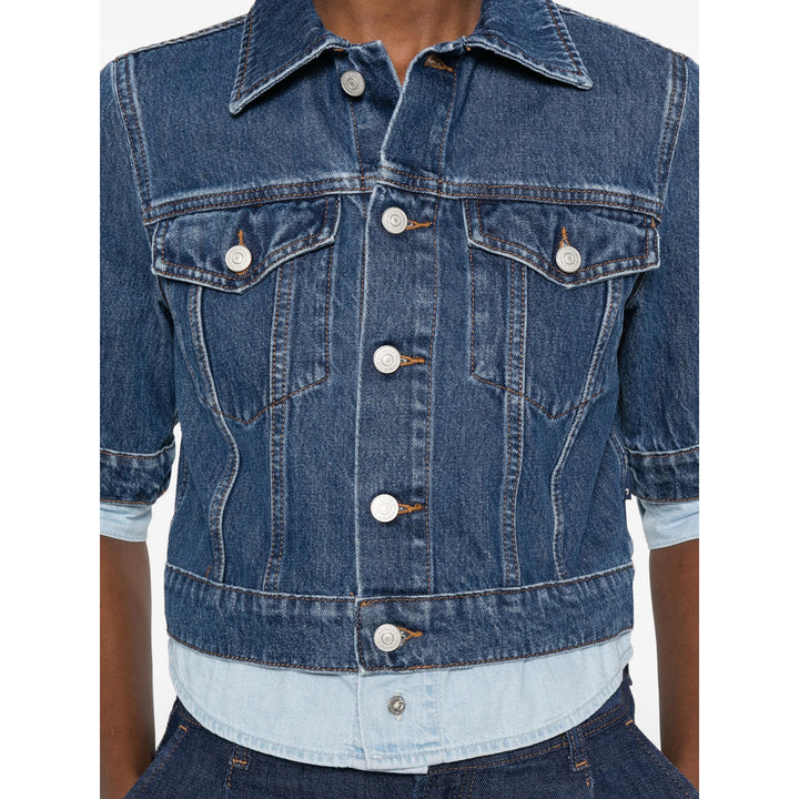 7 For All Mankind Outerwears - Blu | 3e5f44b66ac1d85462eaf314fb1727dcb3a5acdc