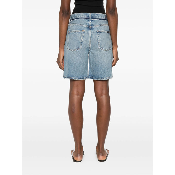7 For All Mankind Shorts - Blu | 7a1a97daf33a4e818b3cdc1dfa3fba1feb1d0718