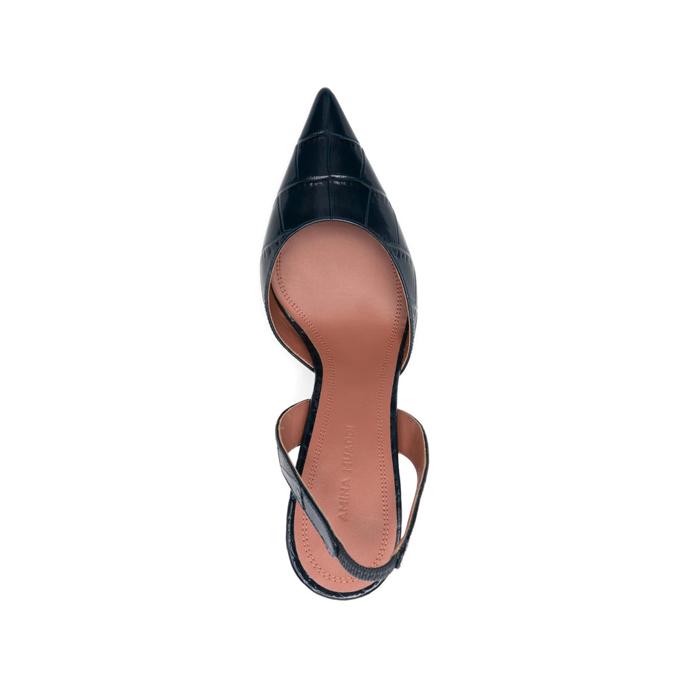 Amina Muaddi Scarpe - Blu | c853aaad1686bae92082636739f4af6a019a67dc