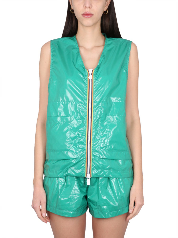 K-Way Gilet - Verde | Wanan Luxury