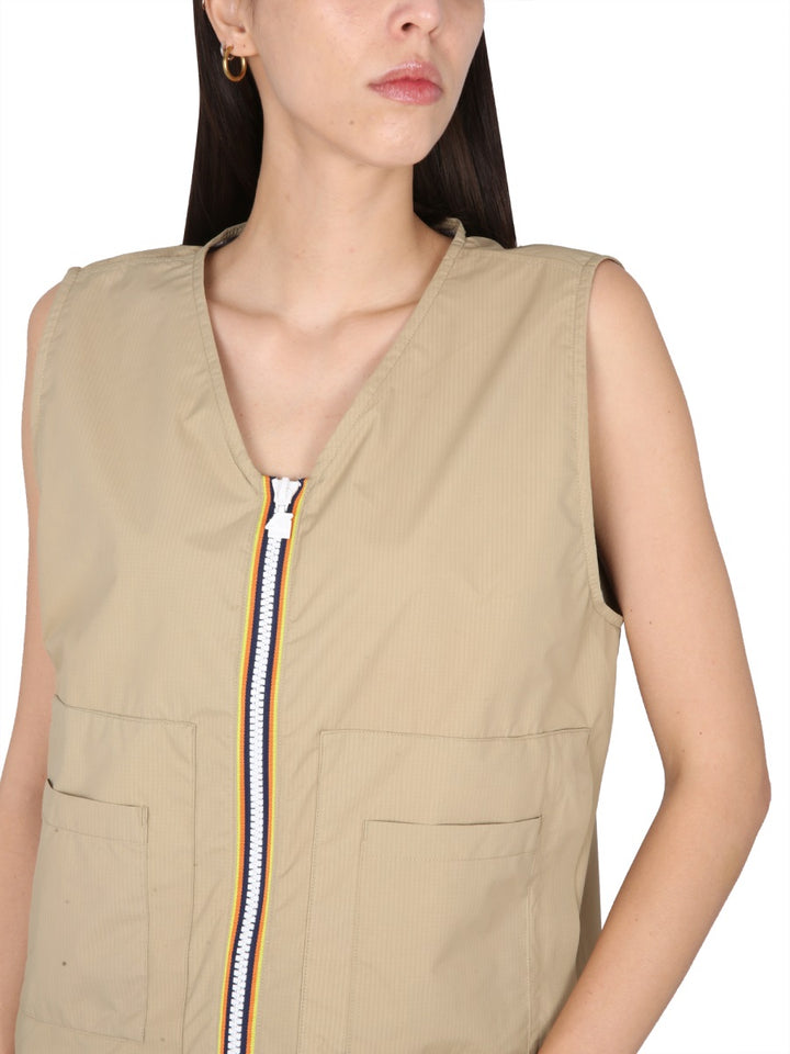 K-Way Gilet - Beige | Wanan Luxury