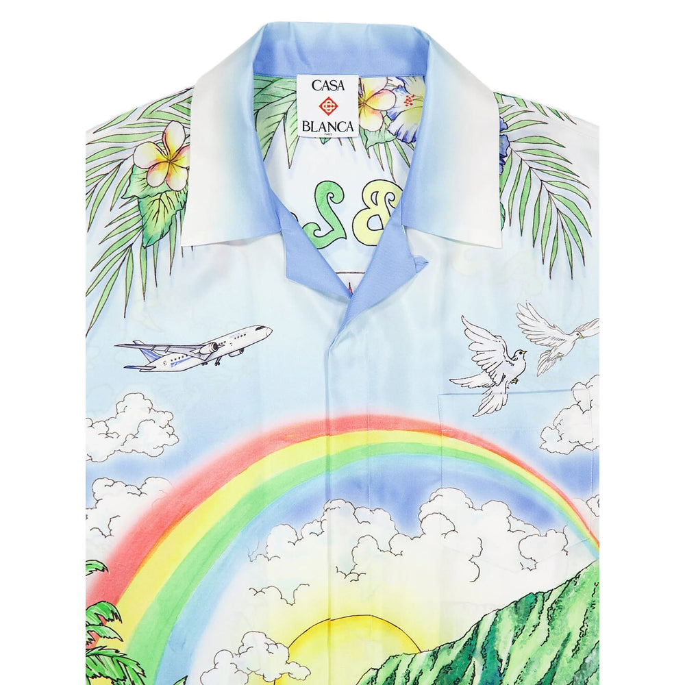 Casablanca Camicie - Bianco, Verde | 487a05c8d50196dc3d03beaf6f1eb9750abe2ca9