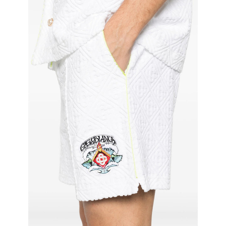 Casablanca Shorts - Bianco | 5f68addbff0c7705b77b58074a29ddc729f49ef1