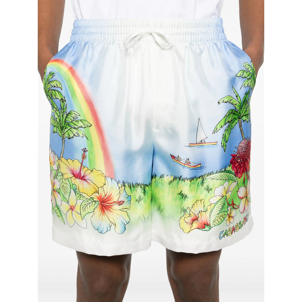 Casablanca Shorts - Blu, Bianco | 1bda0465d7fc0ebc100a3ba60d06d2df838ab862