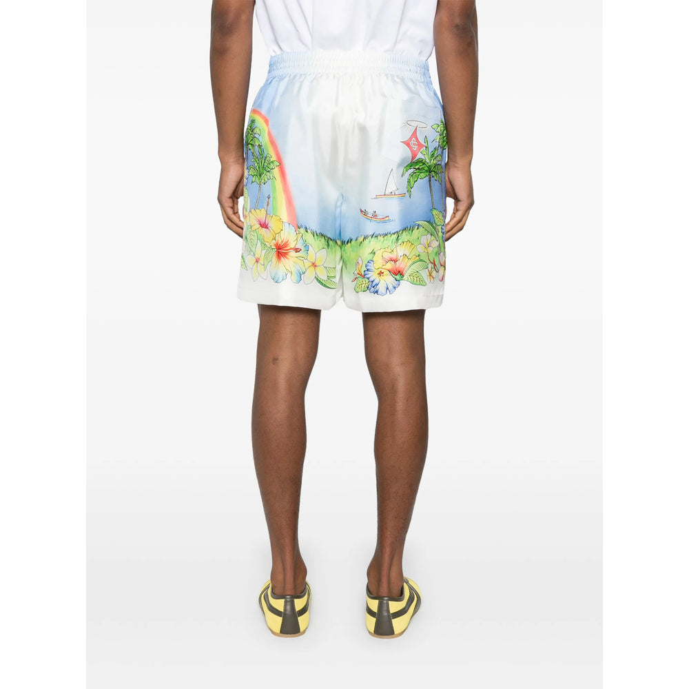 Casablanca Shorts - Blu, Bianco | bdbcfa9e0a65e0de56ef1cf2f17db07aad30d9da