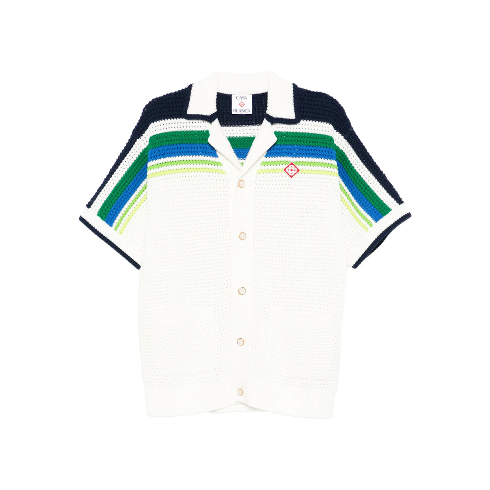 Casablanca T Shirt - Bianco | c625efcee0f4a70ad4191ae18078dcf0b14284b3