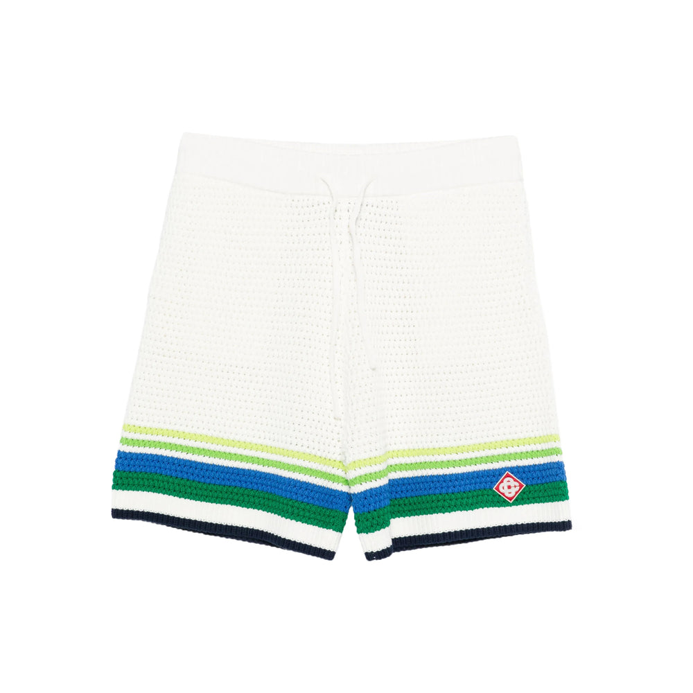 Casablanca Shorts - Bianco | 9057509f68b9760e0533848a991784985fdd5b16