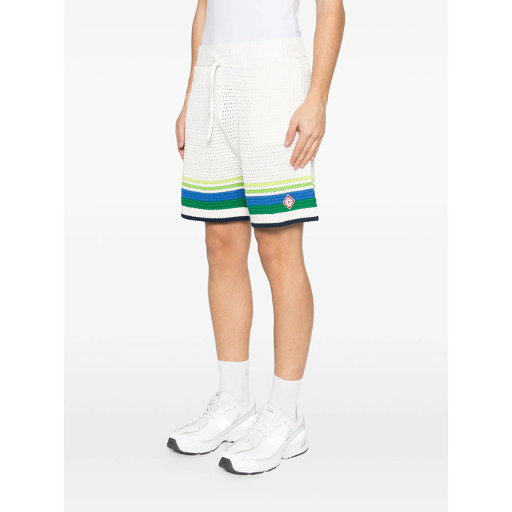 Casablanca Shorts - Bianco | c3fc6ac51b4abc409a534bad29e61762887f7768