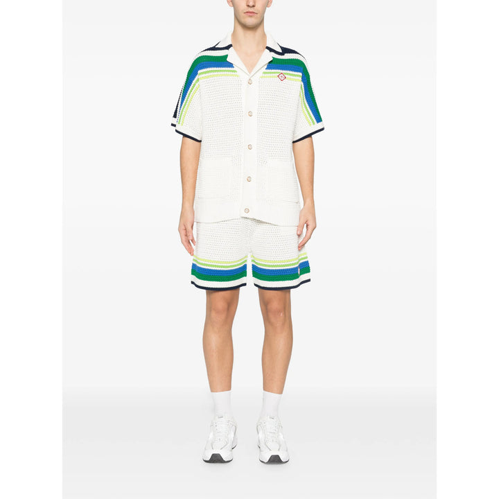 Casablanca Shorts - Bianco | 05a57b3323d6a9bc1e12514d5e64f92447cb1c03