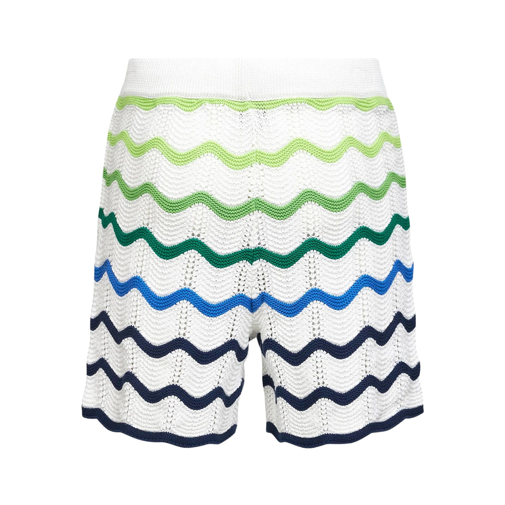 Casablanca Shorts - Bianco, Blu | e54a3804607793fe37dad38aa056ec53c00044b7