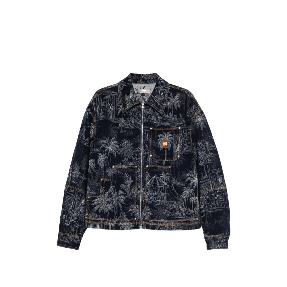 Amiri Outerwears - Blu, Bianco | d9e87e907b4a10e0684148c71276f860cf23ef28