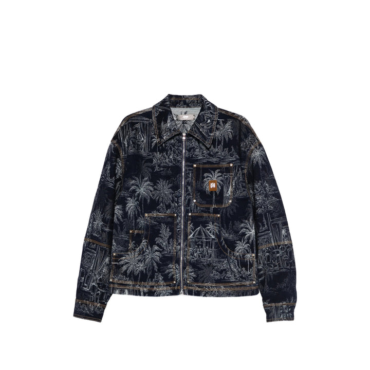 Amiri Outerwears - Blu, Bianco | d9e87e907b4a10e0684148c71276f860cf23ef28