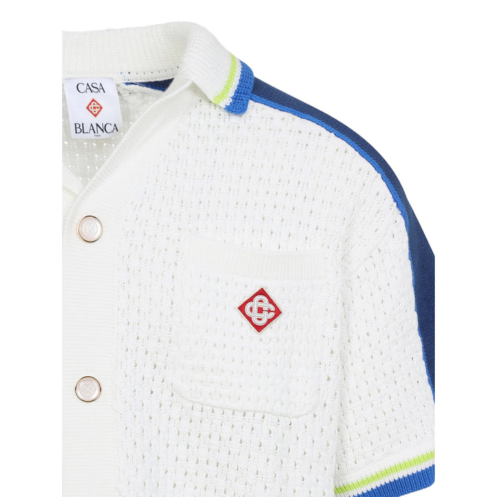 Casablanca Camicie - Bianco, Blu | 4a80748429446507e5dbd997a219f7cf78380585