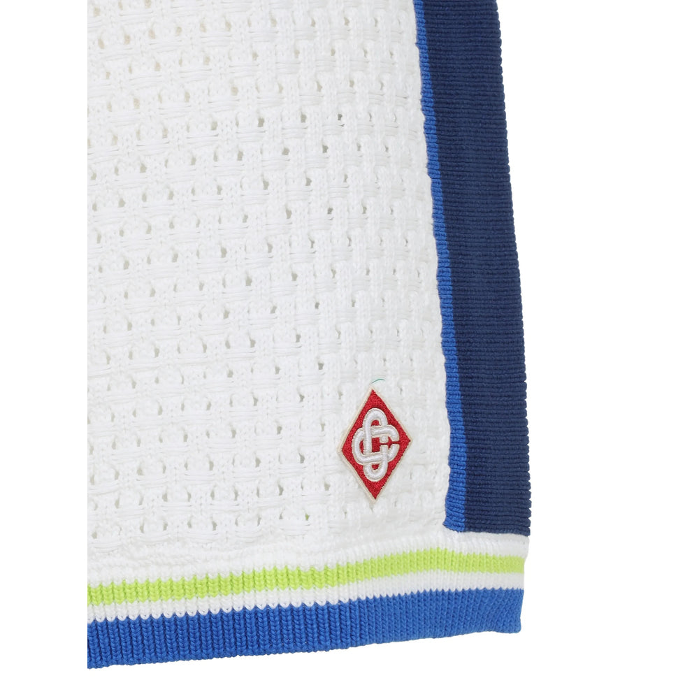 Casablanca Shorts - Bianco, Blu | 611c072bf9a238f4f5f04dfc81fa4f6fb742dddd