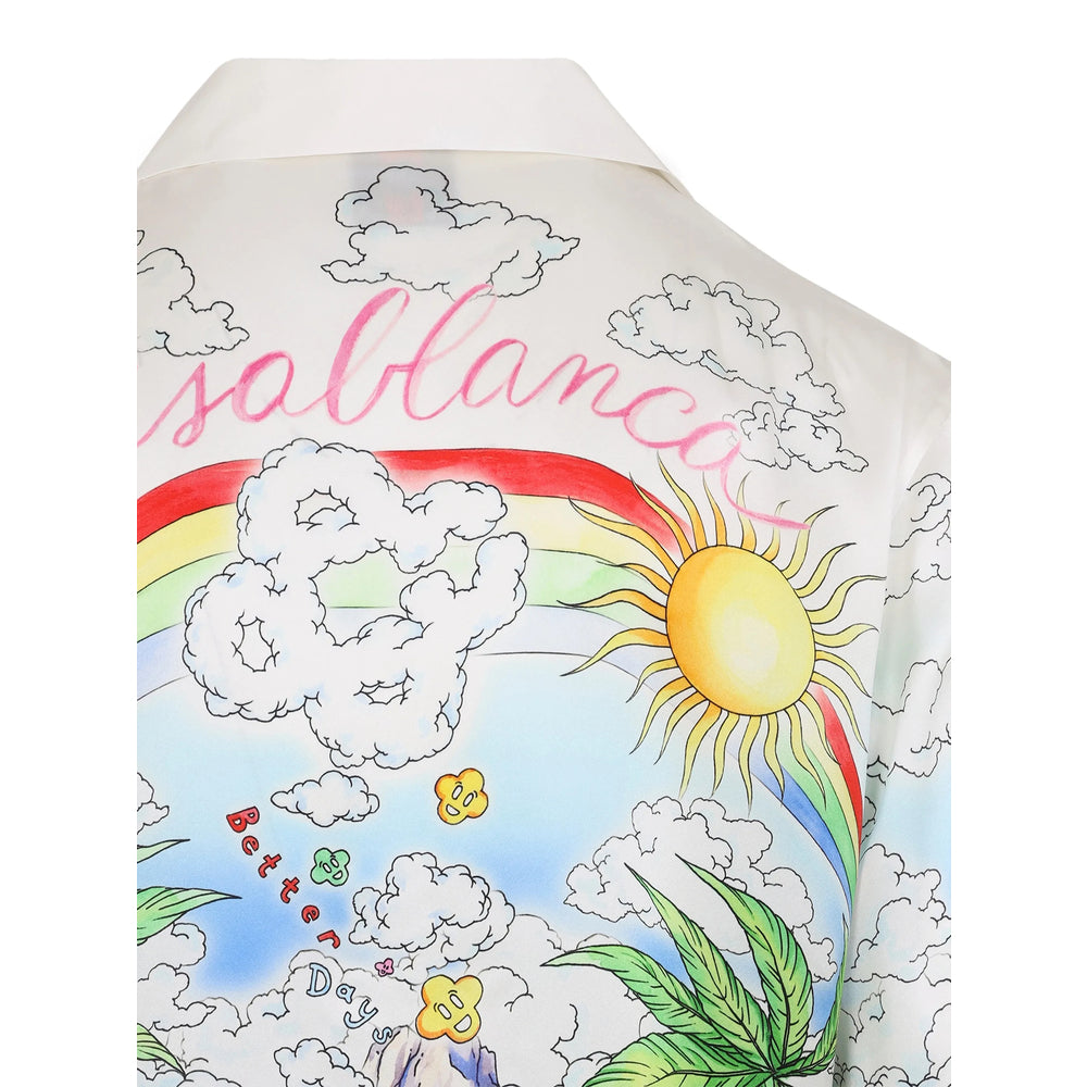 Casablanca Camicie - Bianco | b1179b5a7bc555c593014e99d27b215e03dea802