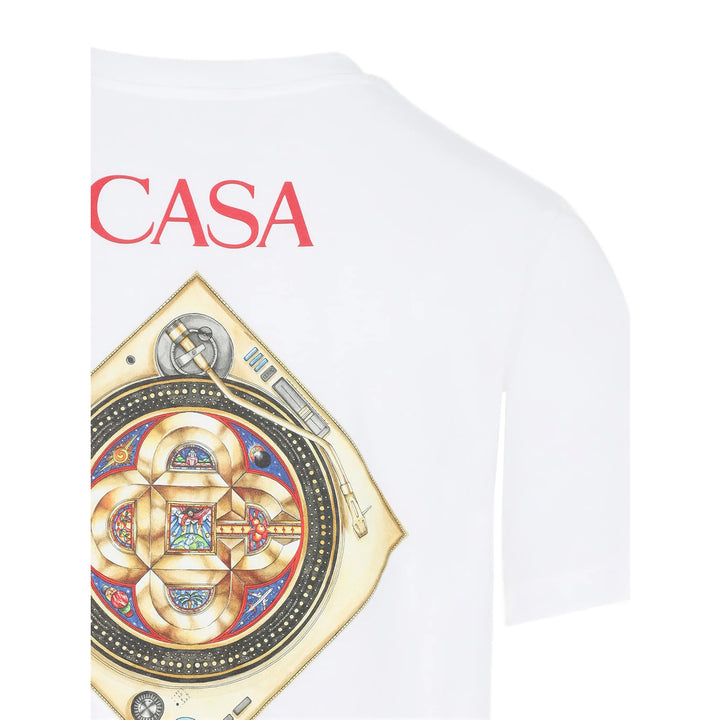 Casablanca T Shirt - Bianco | 24bca8df501e3bcb4e0abc4deb644a00d30527ae