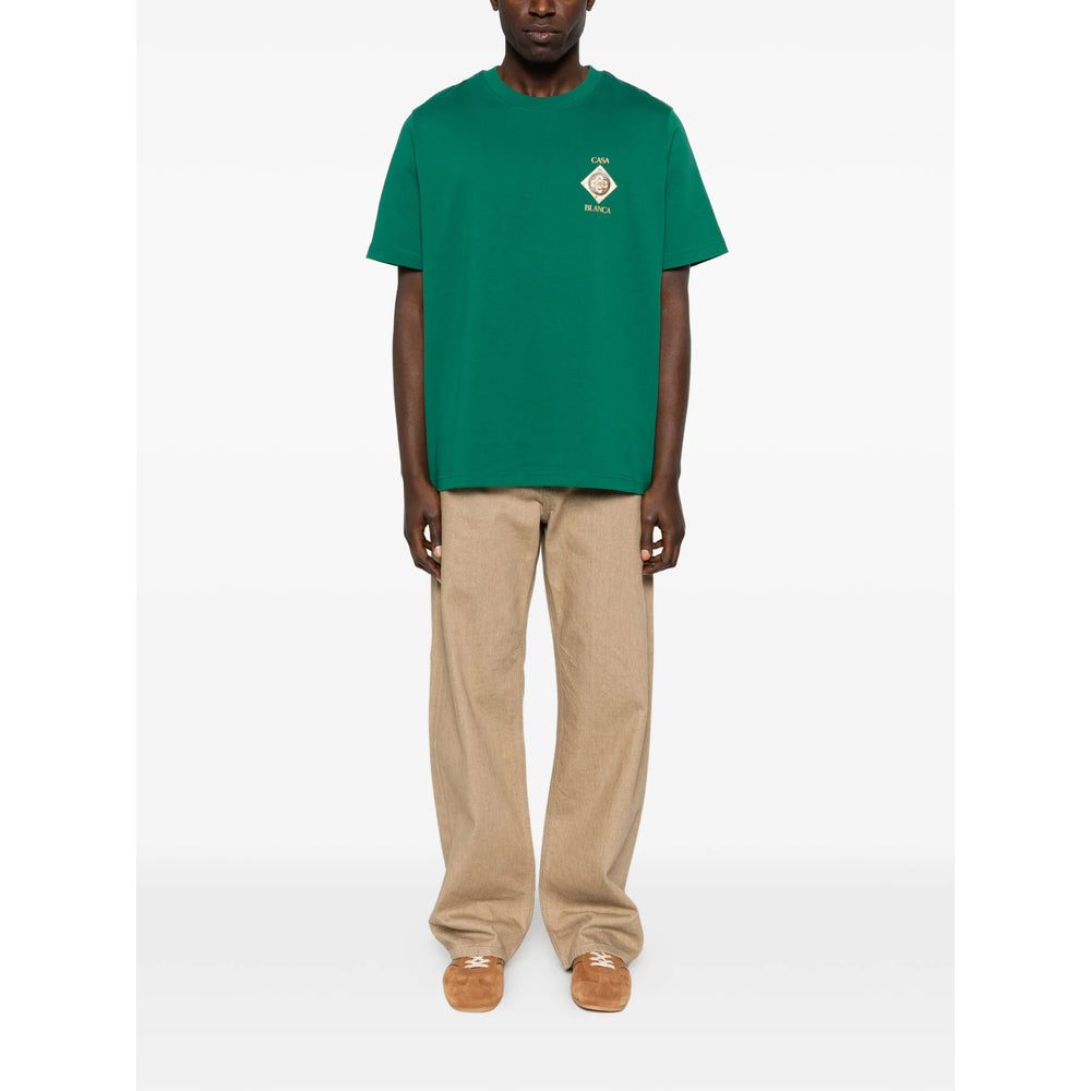 Casablanca T Shirt - Verde | e4d0988049b24ed3f78171fb7ed89ce961f952c3