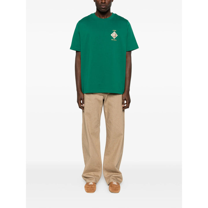 Casablanca T Shirt - Verde | e4d0988049b24ed3f78171fb7ed89ce961f952c3