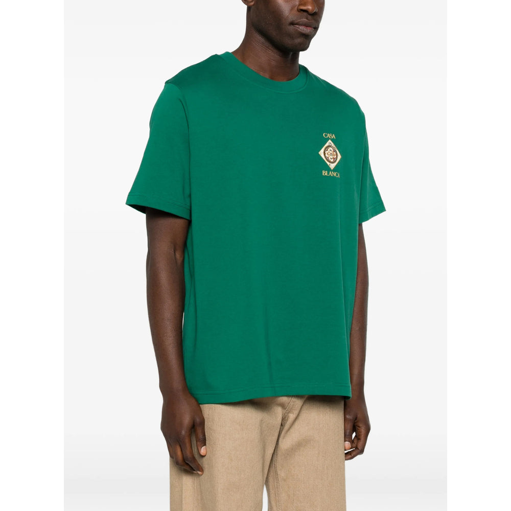 Casablanca T Shirt - Verde | 68c16458bffc1c6ed1c26e21fb6f787e3c14d255