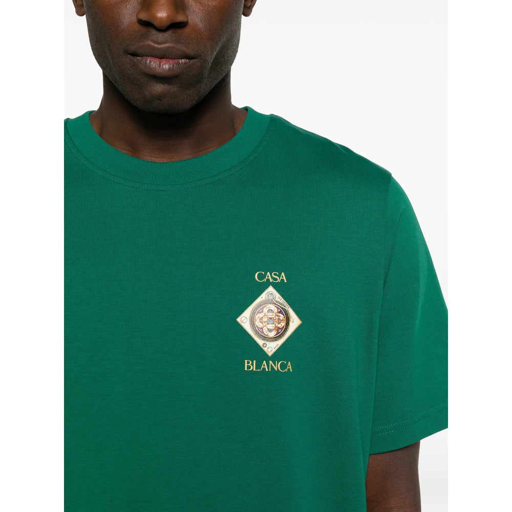 Casablanca T Shirt - Verde | 7bb927c8b3b49511e284541f445ad6f0868711ec