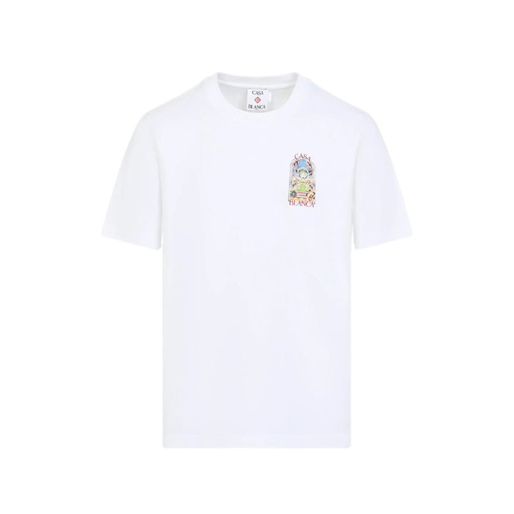 Casablanca T Shirt - Bianco | 50cbd654a612a95cbde905ed6a33b0416dddcda0