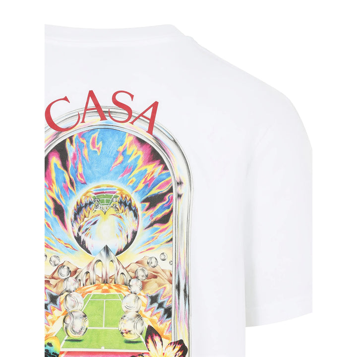 Casablanca T Shirt - Bianco | 69434e33af90b116c4e5eff271f552bf2d038bcb