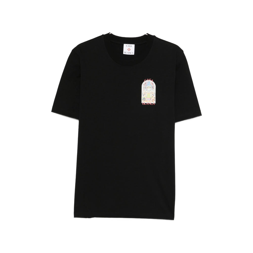 Casablanca T Shirt - Nero | e9b4088324cbc689d3389eee0e600cb7e15f0007