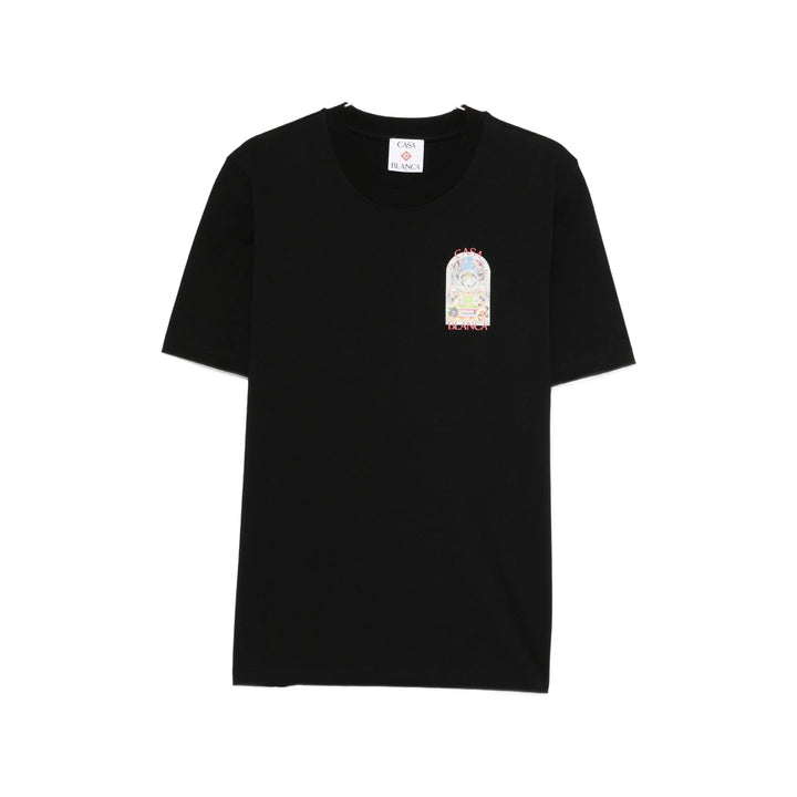 Casablanca T Shirt - Nero | e9b4088324cbc689d3389eee0e600cb7e15f0007