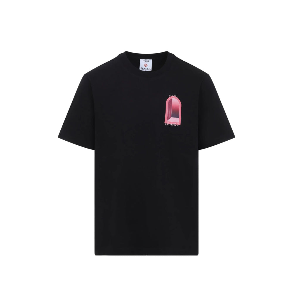 Casablanca T Shirt - Nero | b32d32b84df4ec20496ef2d40c6d6ca0140bbcb7