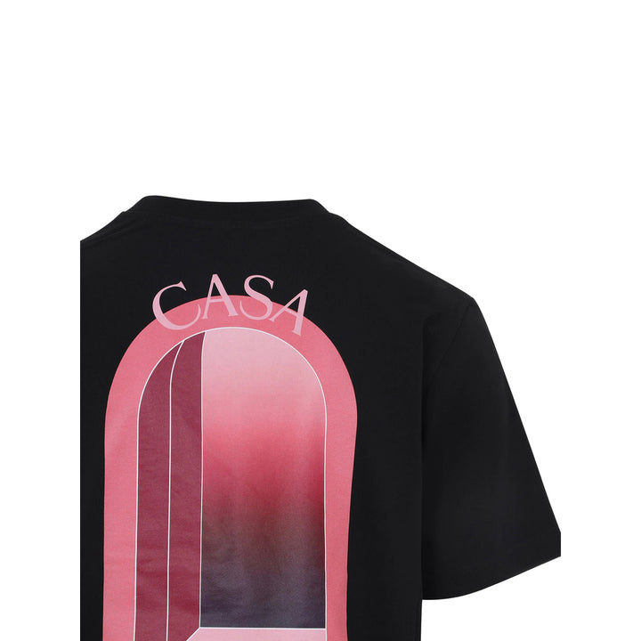 Casablanca T Shirt - Nero | 36603a391f5fb2d61b3b63c5ffba3708b81aa54c