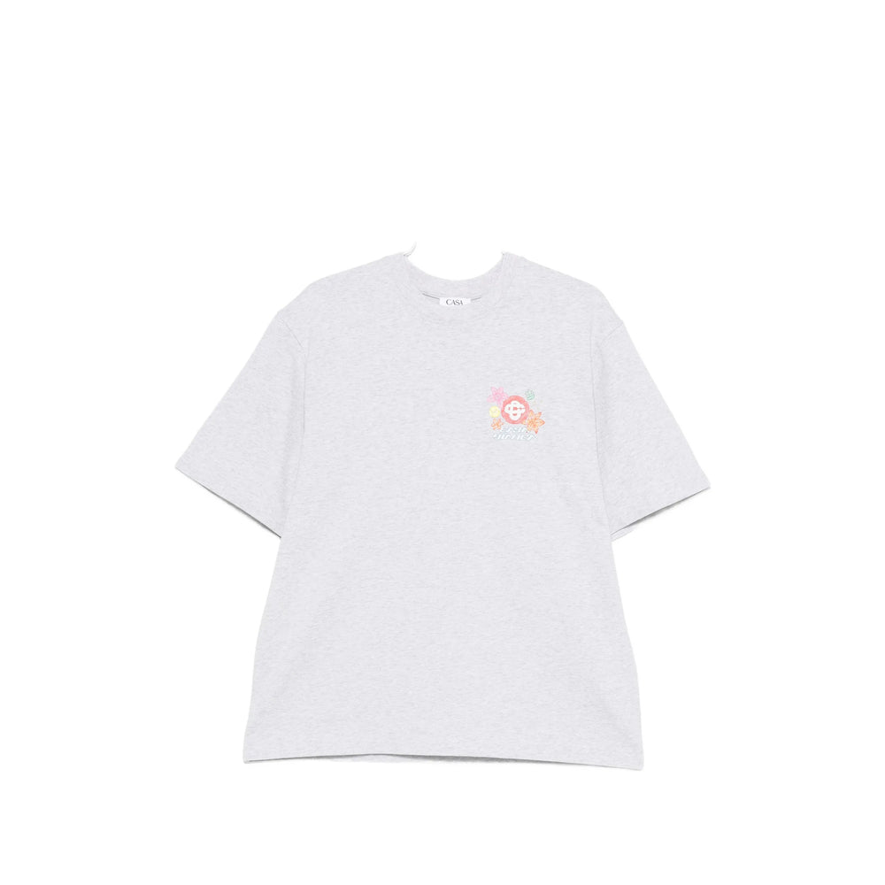 Casablanca T Shirt - Grigio | 00b621cd9ecd805e7ff5fda17f530d7824ae1c9e