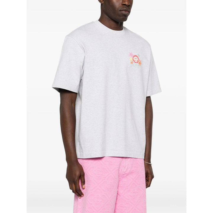 Casablanca T Shirt - Grigio | be5c1932730f68a5a5748bbd05ec8e37f1e71da9