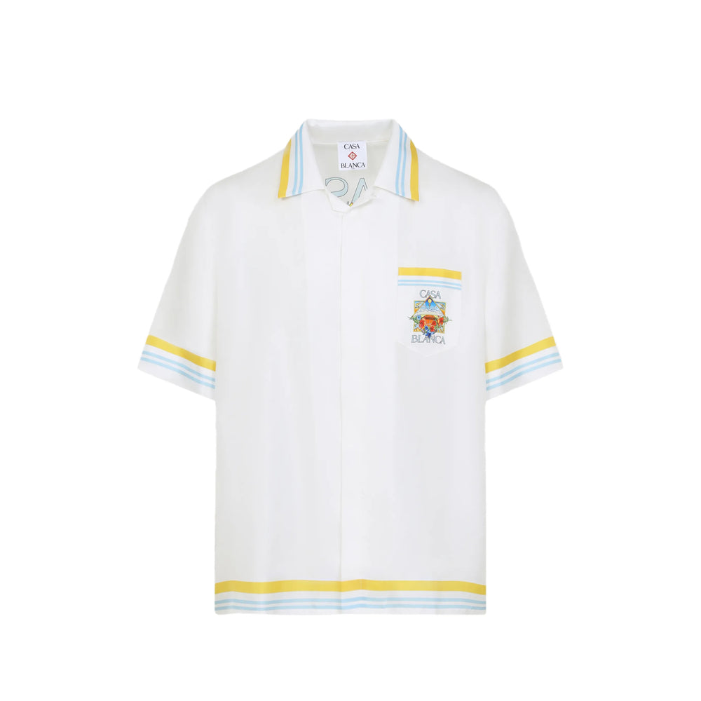 Casablanca Camicie - Bianco, Blu | 8ca804fdf28662892dd48ea436a9fe6f03c8c9b8