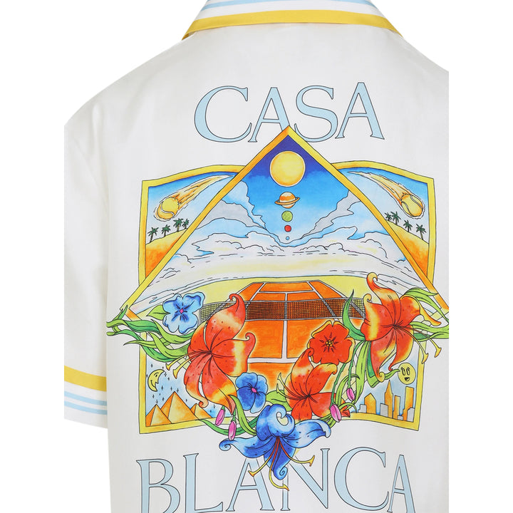 Casablanca Camicie - Bianco, Blu | 26a26398f41d9ee805304ea0744a147bbf7624d7