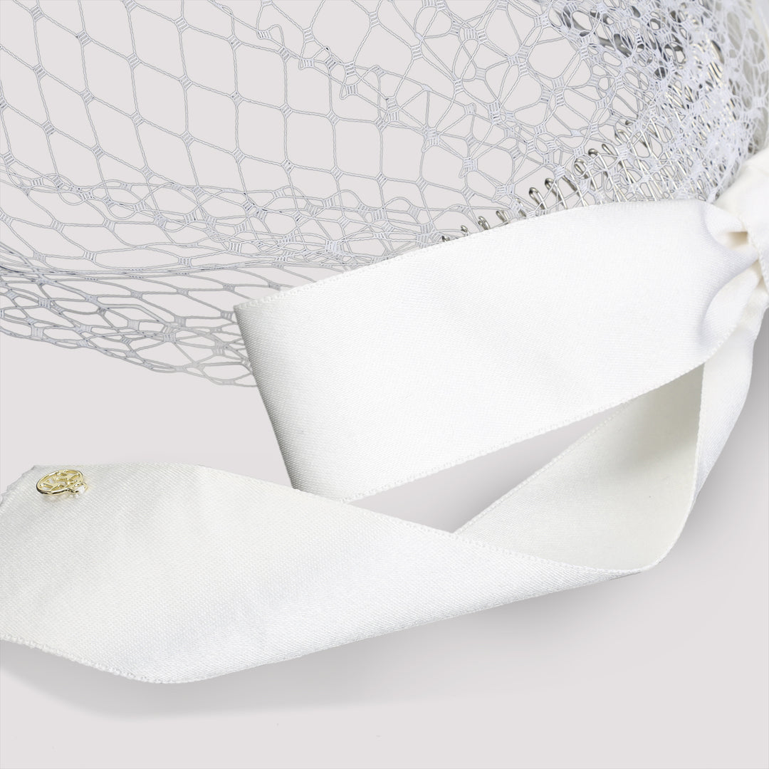 Maison Michel Cappelli - Bianco | 0e28c0e9b2e1b4b7d3f847687b3edd834895fe17
