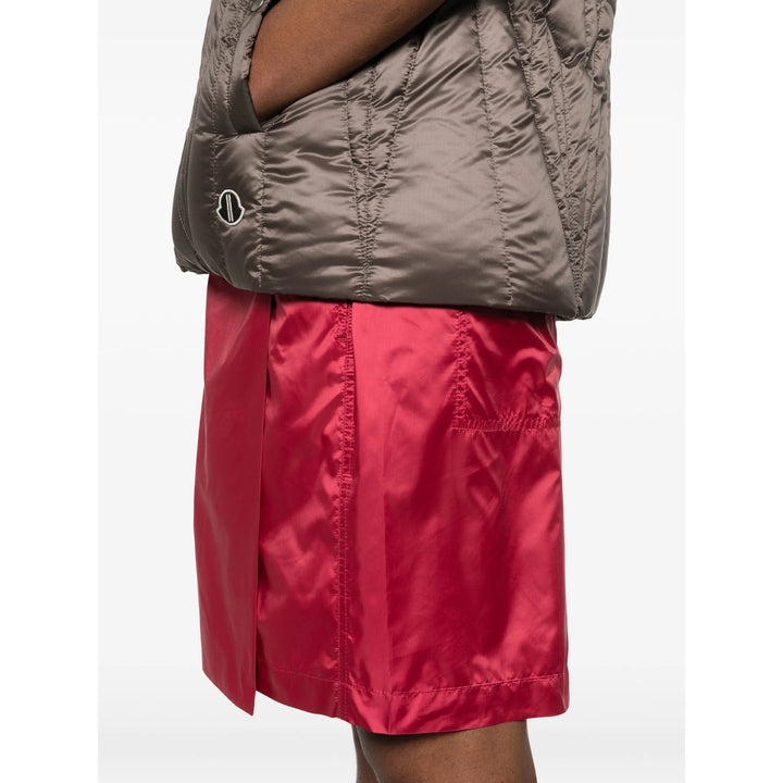 Moncler X Rick Owens Shorts - Rosso | d653adf0f6c09e696fddf92a457eef89b4ea6ee7