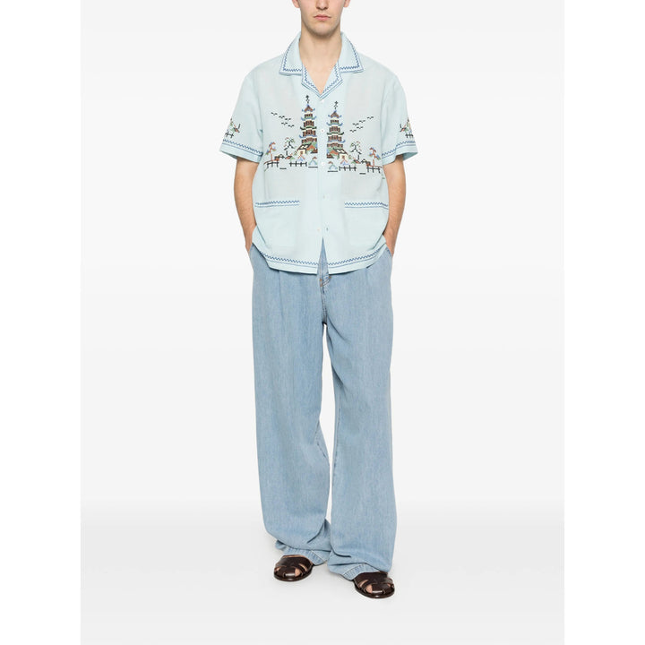 Baziszt Camicie - Blu | 46df7c51ab6ea583c81caebf11d78afc3a454b5f