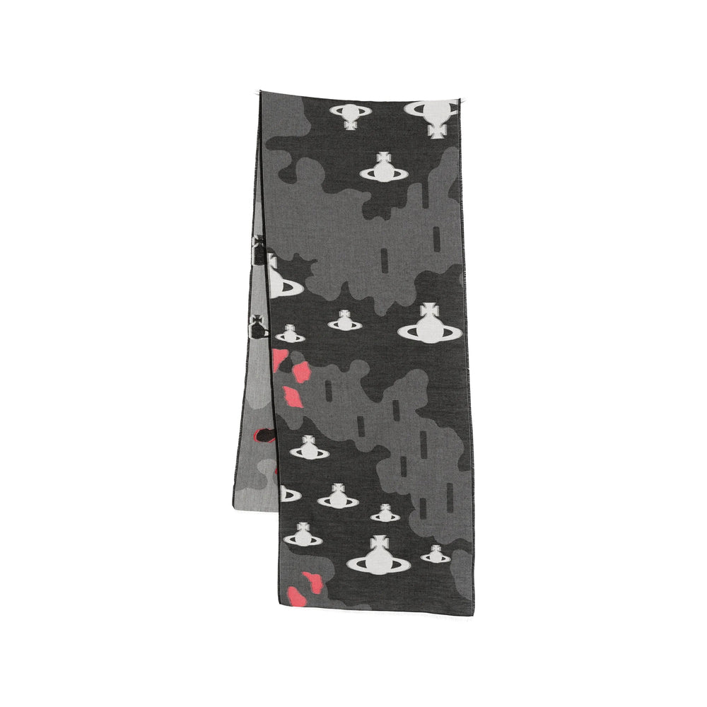 Vivienne Westwood Scarves - Nero, Grigio | 1ce026c58ebf0c0044d7905d73df779e2437ff43