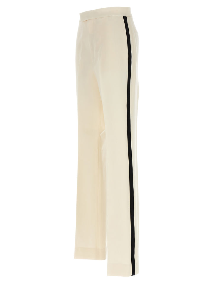 Gucci Side Band Pantaloni - Bianco/Nero | 63f95e19239cfa201ccf39fa56ac050c3e216f7f