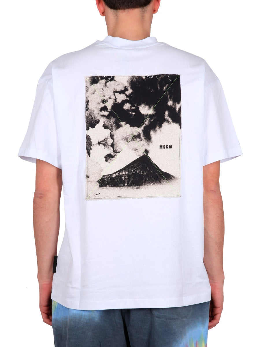 MSGM T shirt - Bianco | Wanan Luxury