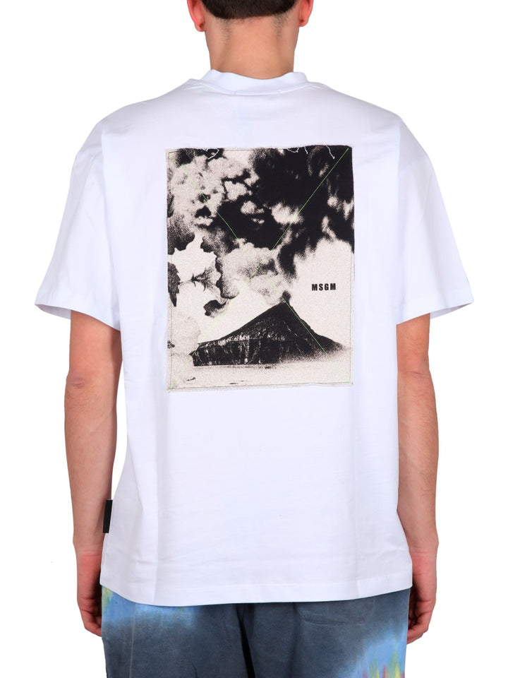 MSGM T shirt - Bianco | Wanan Luxury
