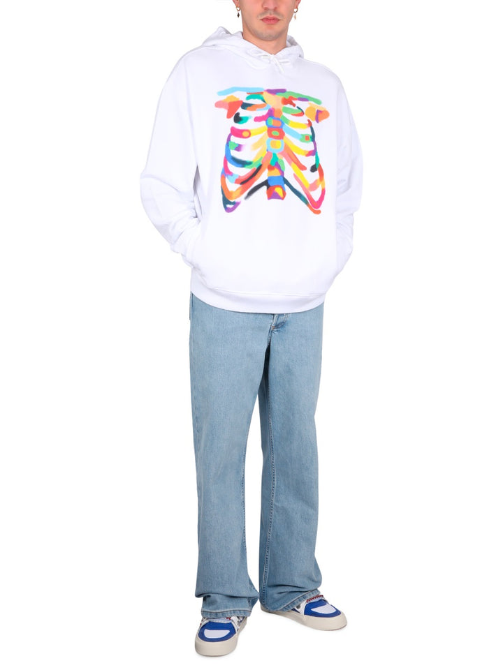 Marcelo Burlon Felpe - Bianco | Wanan Luxury